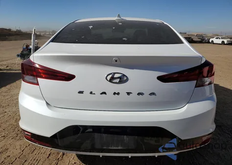 2019 Hyundai Elantra Sel from USA, damaged, VIN 5NPD84LF0KH414662